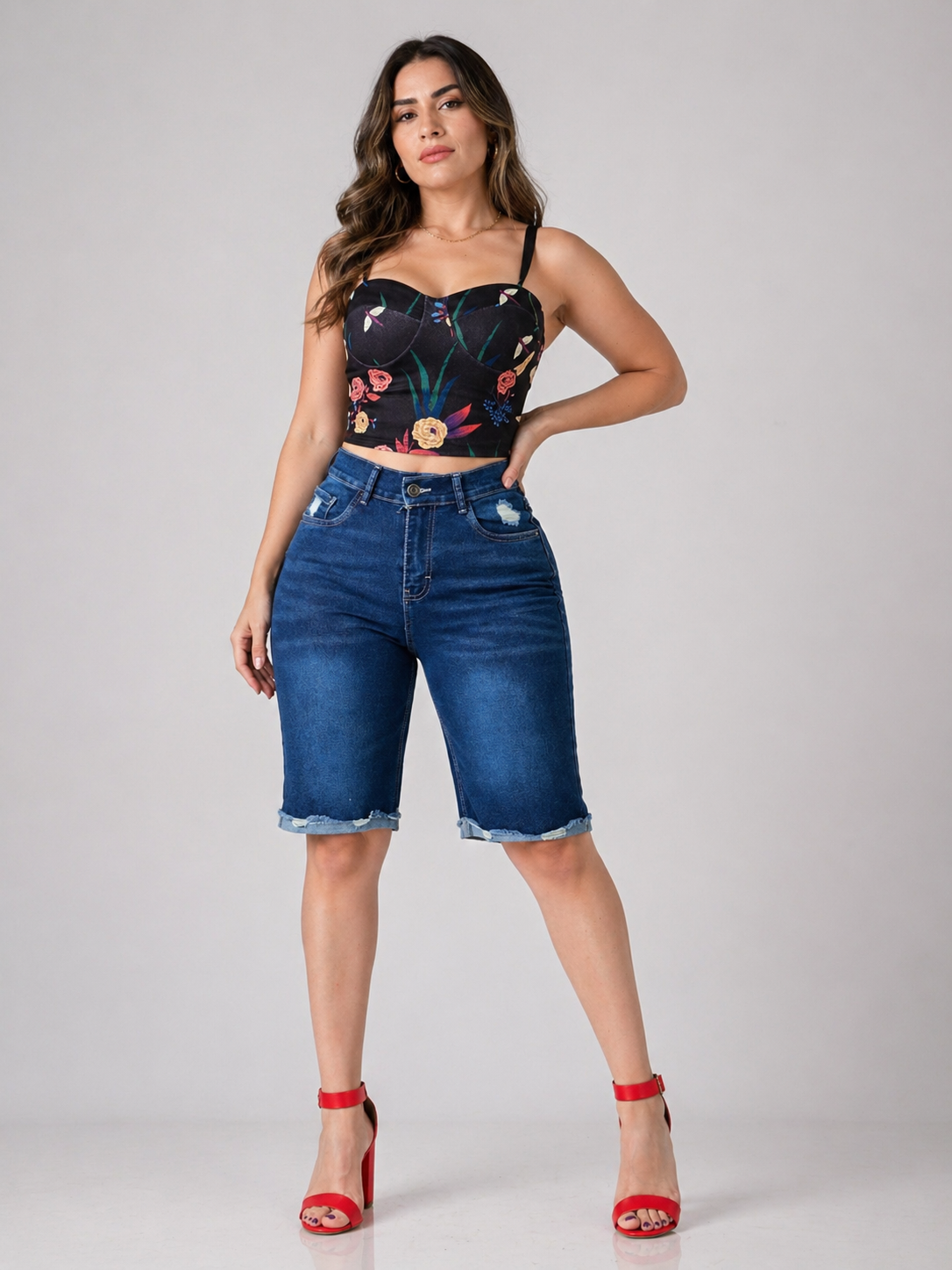 Short baggy de mezclilla Itzi 146