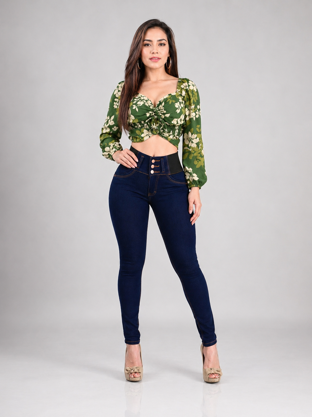 Pantalón de mezclilla Itzi 383
