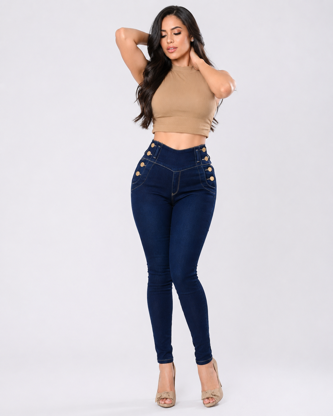 Pantalón de mezclilla Itzi 498