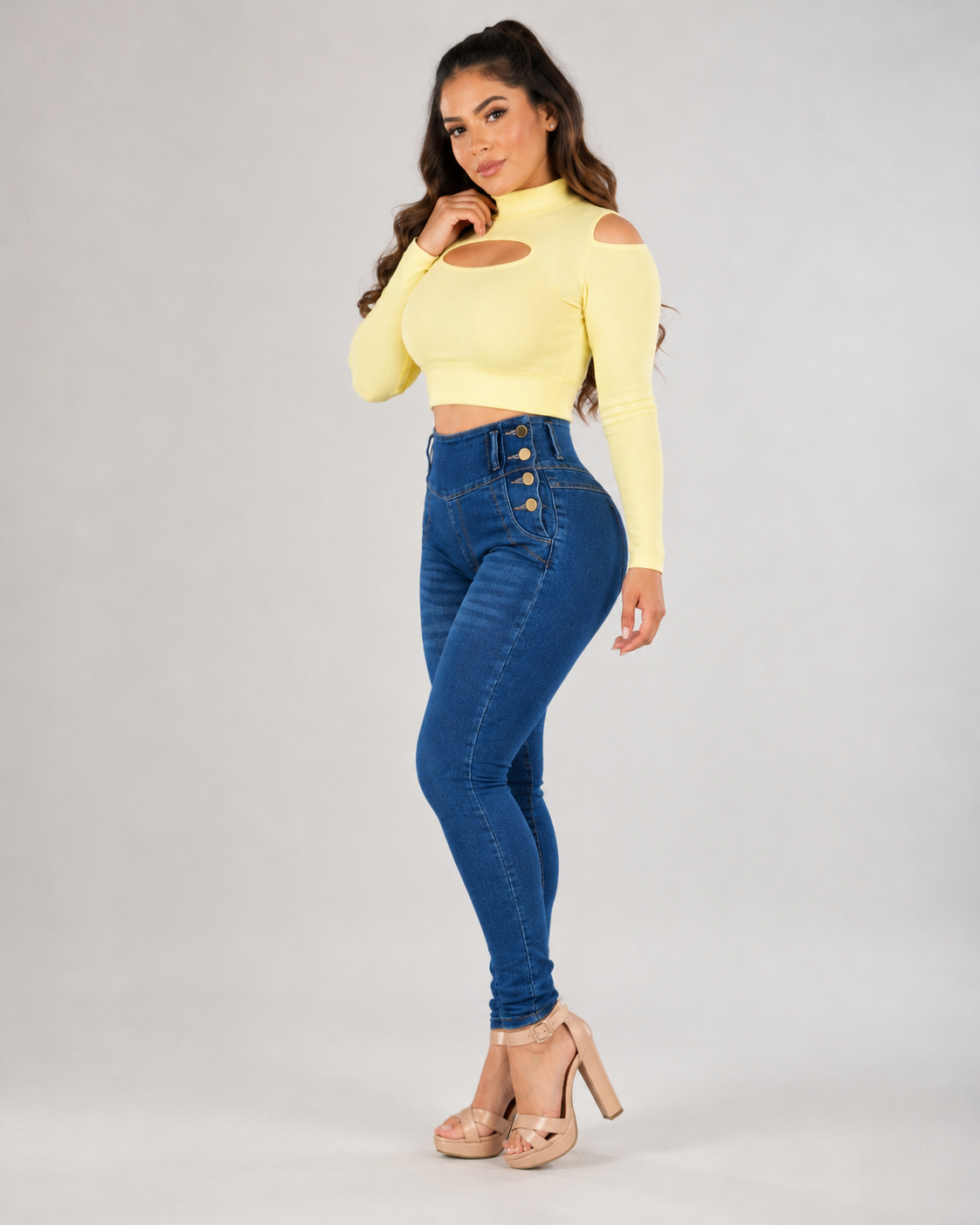 Pantalón de mezclilla Itzi 500