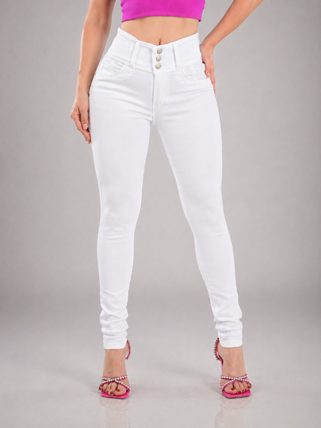 JEANS LEVANTA POMPA STRETCH COLOMBIANO ITZI 523