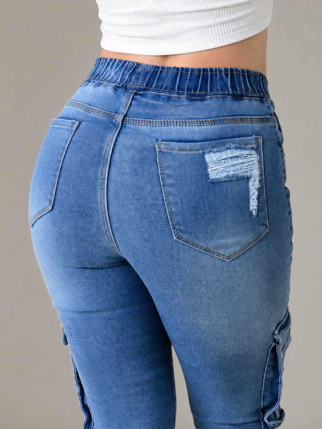 Jogger de mezclilla Itzi 467