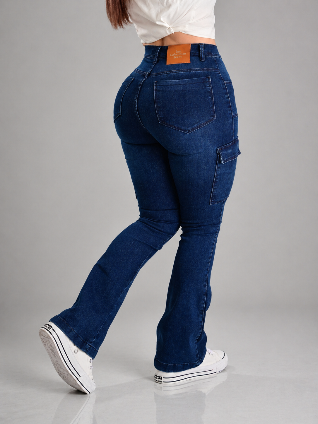 PANTALON DE MEZCLILLA ACAMPANADO CARGO 511